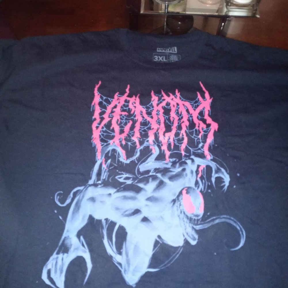 Marvel Venom Loot Crate Lootwear Black 3XL Shirt NWOT